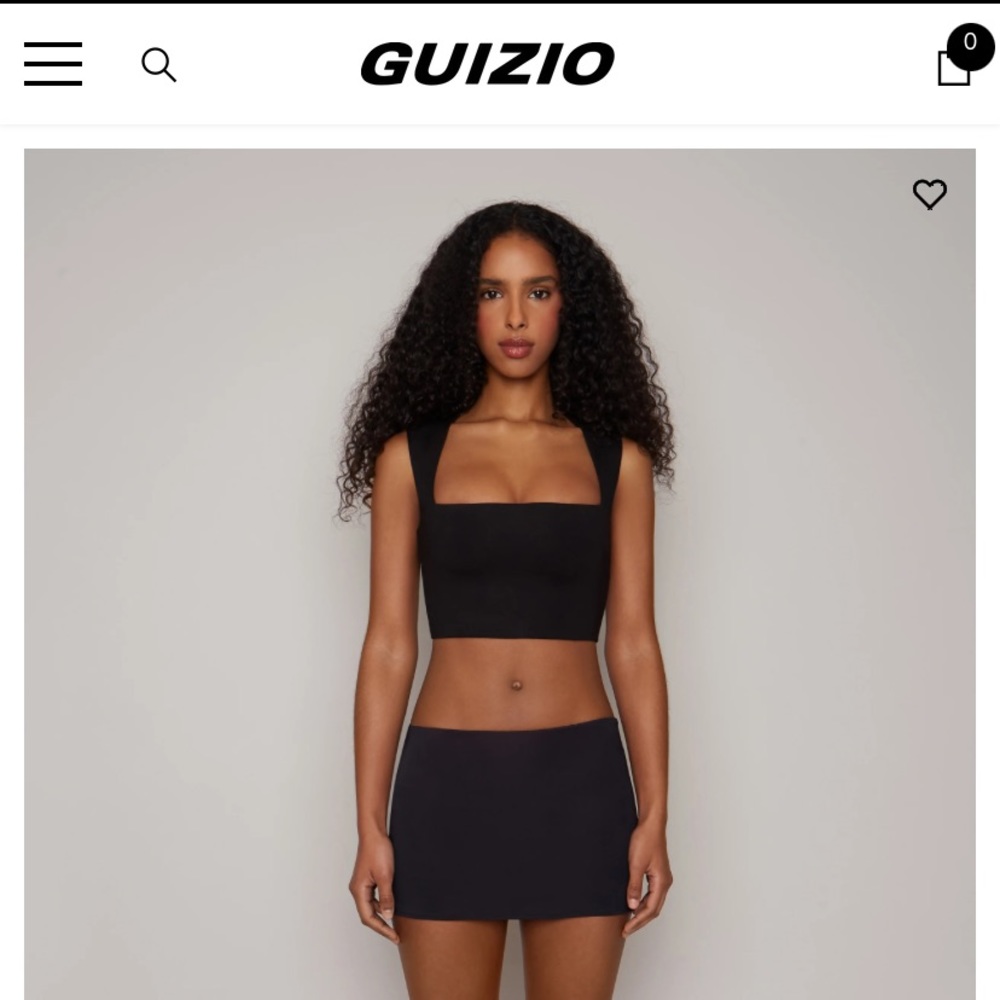 Danielle Guizio Celestial Top in Black